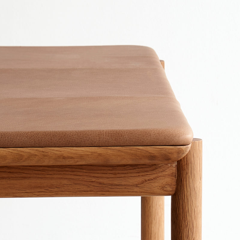Folk Bench | Oak Frame - Canyon (160cm)