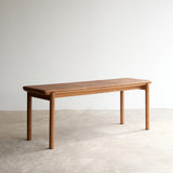 Folk Bench | Oak Frame - Canyon (160cm)