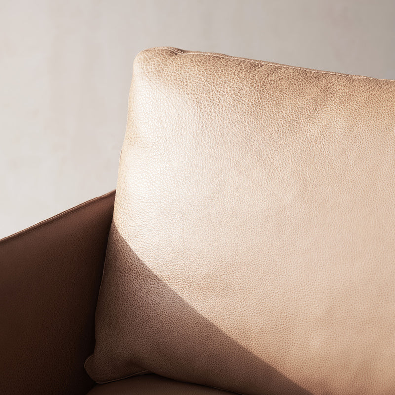 Pensive 2.5 Seater Leather Sofa | Pecan