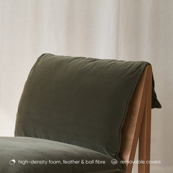 Cantaloupe Armchair | Bespoke Fabric