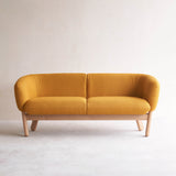 Tolv Copal Fabric 2 Seater Sofa in Safron Yellow from Originals Furniture Singapore