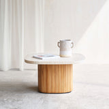 Gion Coffee Table | Travertine