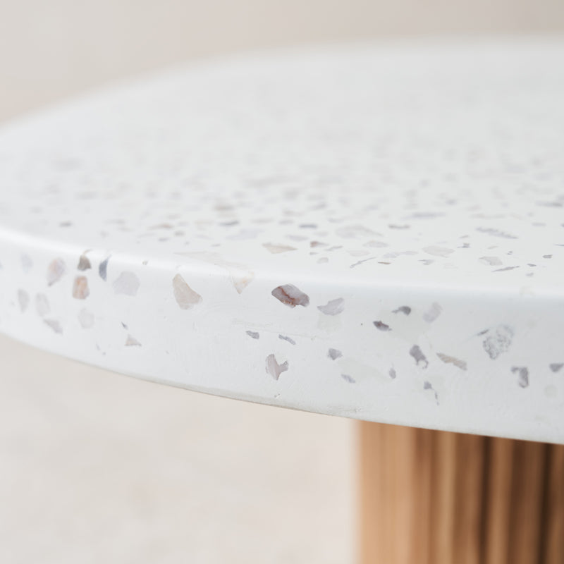 Gion Coffee Table | White Terrazzo