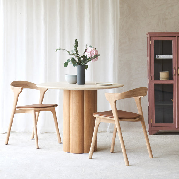 Kora Round Dining Table | Natural Oak