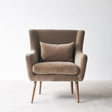 Nelly Fabric Armchair | Oyster