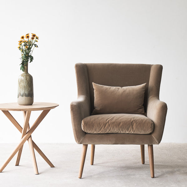 Nelly Armchair with Mikado Side Table