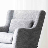 Nelly Fabric Armchair in Static