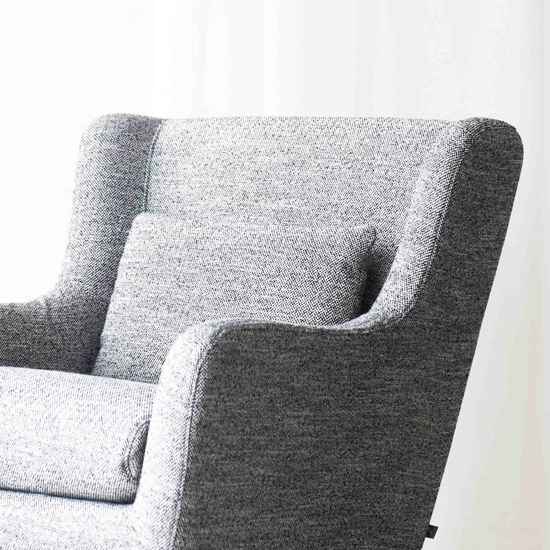 Nelly Fabric Armchair in Static