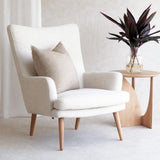 Pelagonia Fabric Armchair | Sand