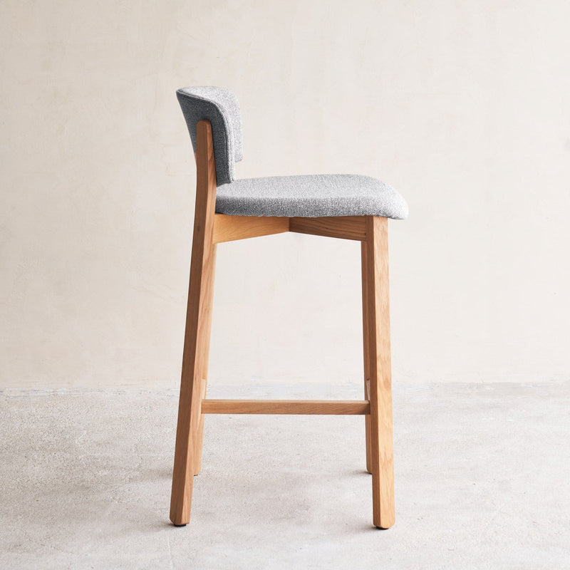 Sketch pinta fabric counter stool bespoke - Originals Furniture Singapore