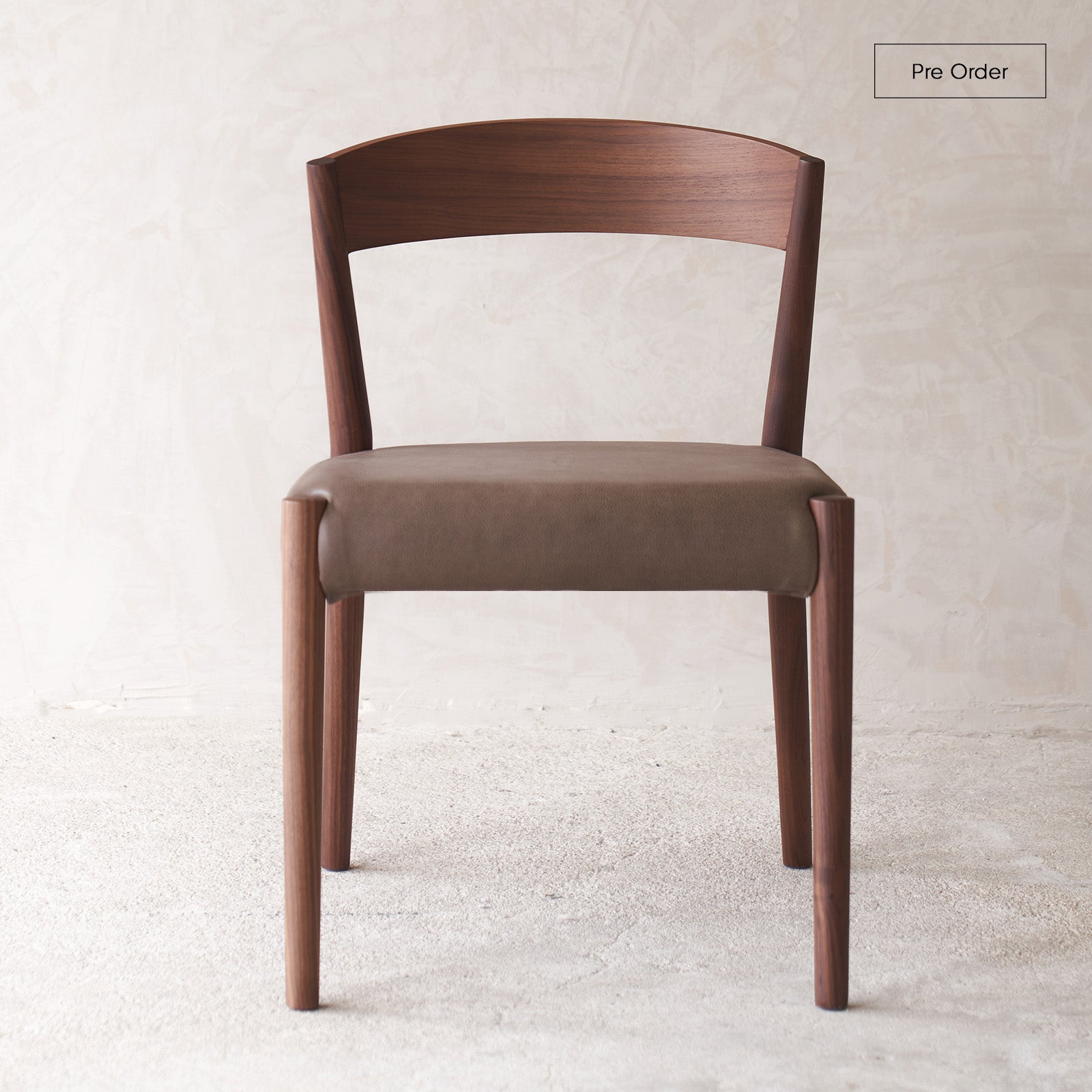 Ronda Dining Chair | Walnut Frame - Bespoke Leather – Originals Furniture