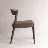 Ronda Dining Chair | Walnut Frame - Bespoke Leather