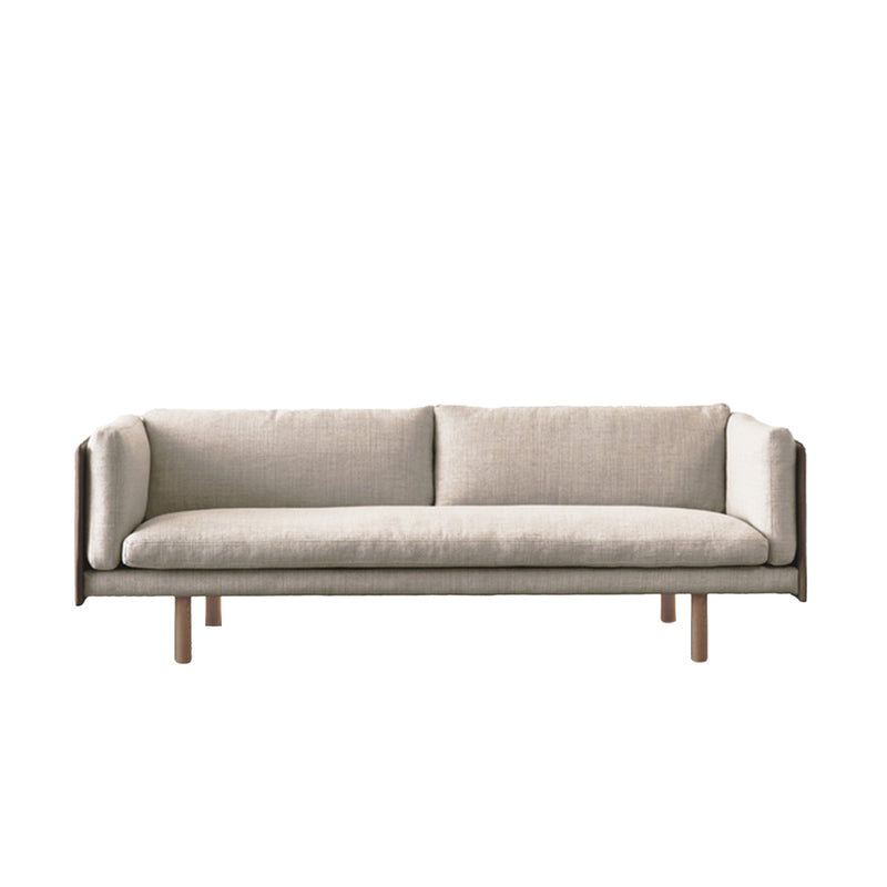 Sonder Sofa | Bespoke Leather & Fabric Combination