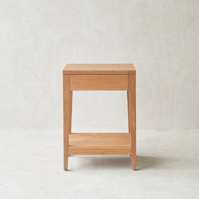 Catalina Bedside Table | Teak (63cm)