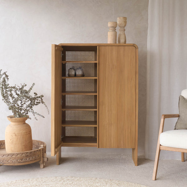 Makai Shoe Cabinet | Teak (90cm)