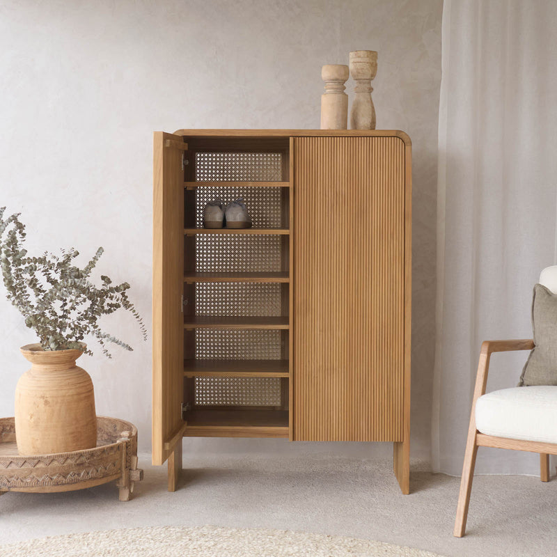 Makai Shoe Cabinet | Teak (90cm)