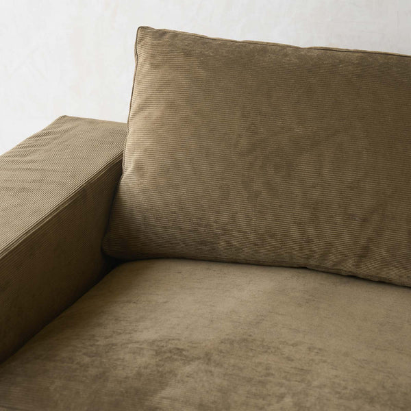 Hansen Fabric Sofa | 3 Seater - Prairie (230cm)