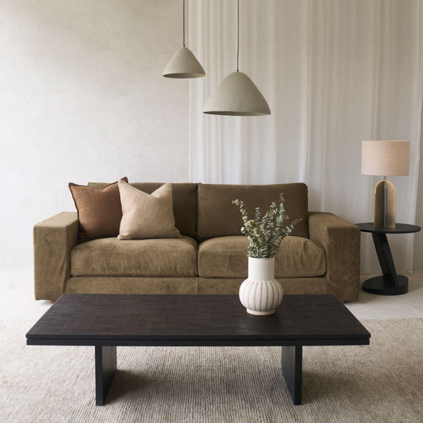 Hansen Fabric Sofa | 3 Seater - Prairie (230cm)