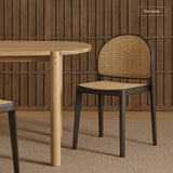 Luk Rattan Dining Chair | Bespoke - Originals Furniture