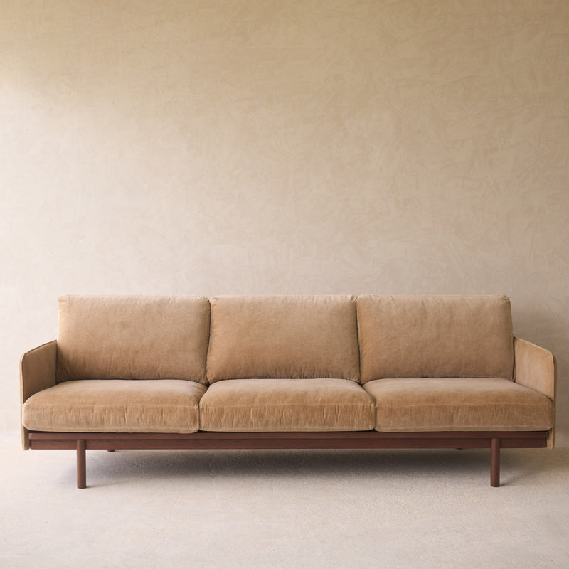 Pensive Sofa | Walnut - Bespoke Fabric