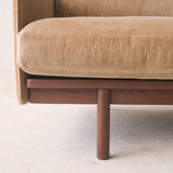 Pensive Sofa | Walnut - Bespoke Fabric