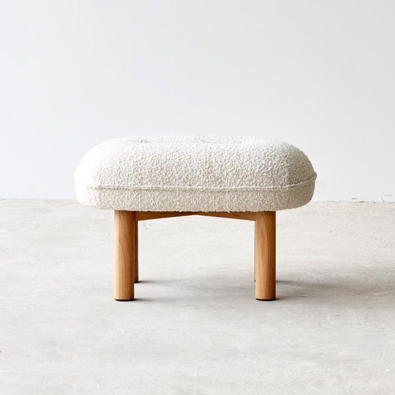 Portobello Foot Stool | Bespoke Fabric (60cm)