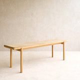 Folk Bench | Oak Frame - Canopy (160cm)