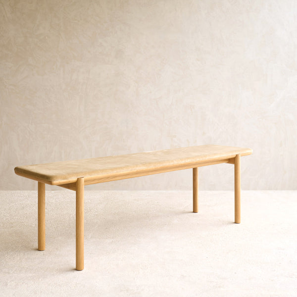 Folk Bench | Oak Frame - Canopy (160cm)