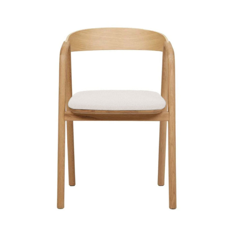 Tolv Inlay Dining Chair Oak Bespoke Custom Fabric from Originals Furniture Singapore