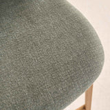 Pinta Bar Stool | Oak Frame - Bespoke Fabric