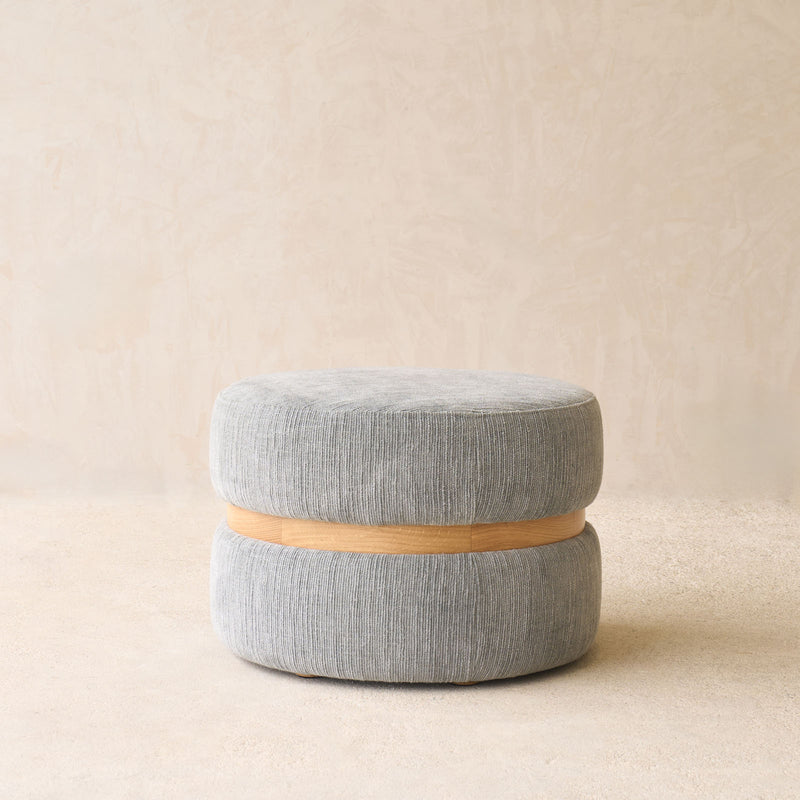 Saga Fabric Ottoman