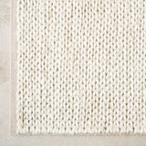 Andrea Large Knot Hemp Rug | White