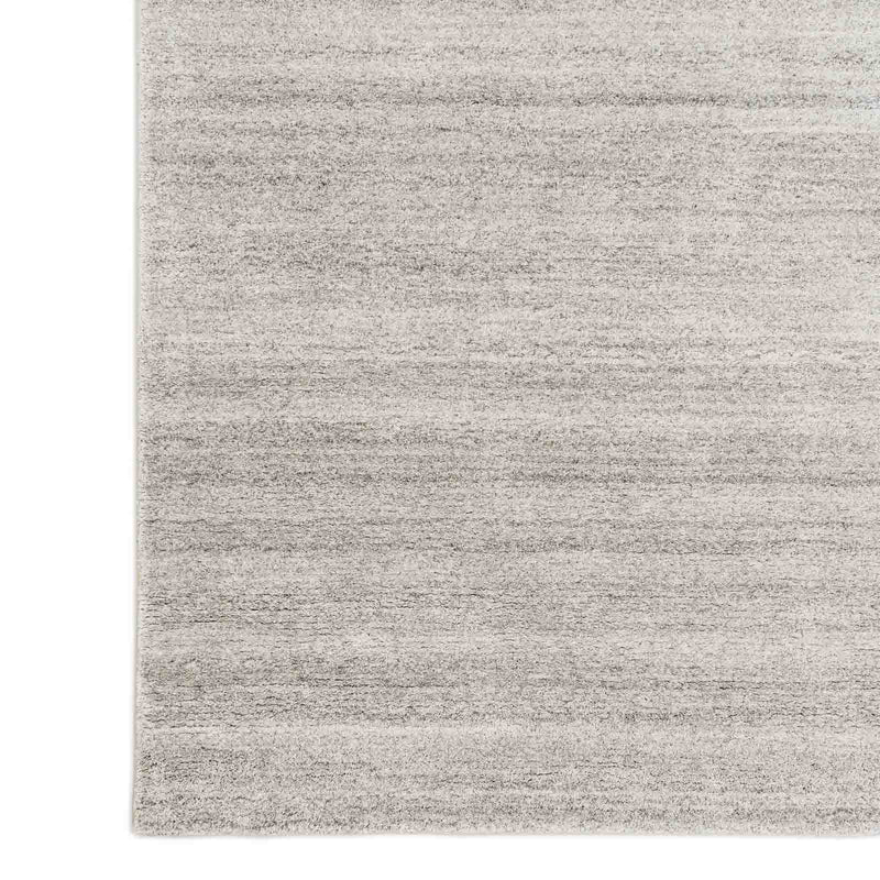 Jalal Wool Handknotted Rug | Light Grey