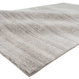 Jalal Wool Handknotted Rug | Light Grey