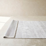 Jalal Wool Handknotted Rug | Light Grey