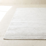 Jalal Wool Handknotted Rug | Light Grey
