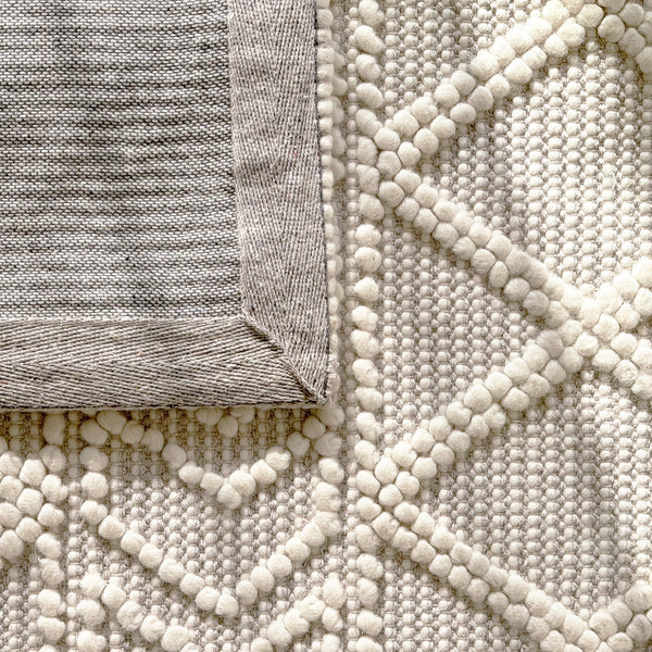 Kai Wool Rug | Natural White