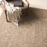 Sahara Wool & Cotton Rug | Melange Brown