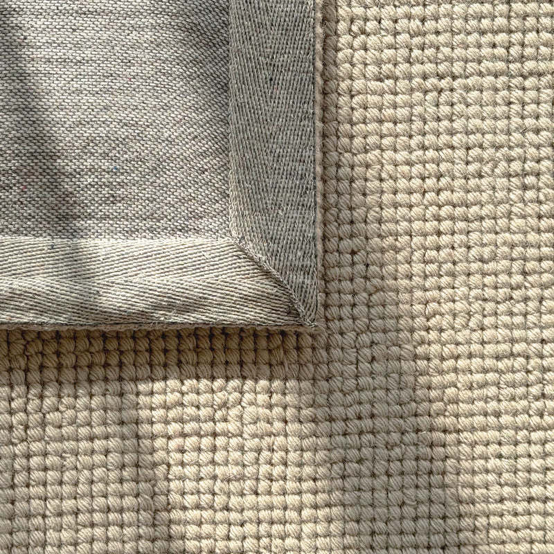Sahara Wool & Cotton Rug | Taupe