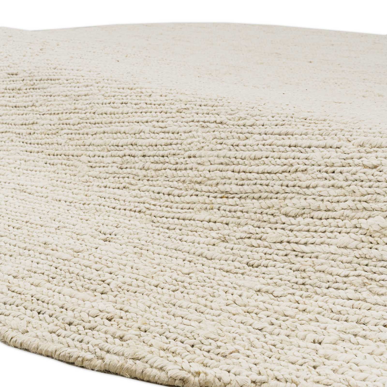 Round Rug Send Sumak Jute Rug | Round - Sand – Originals Furniture