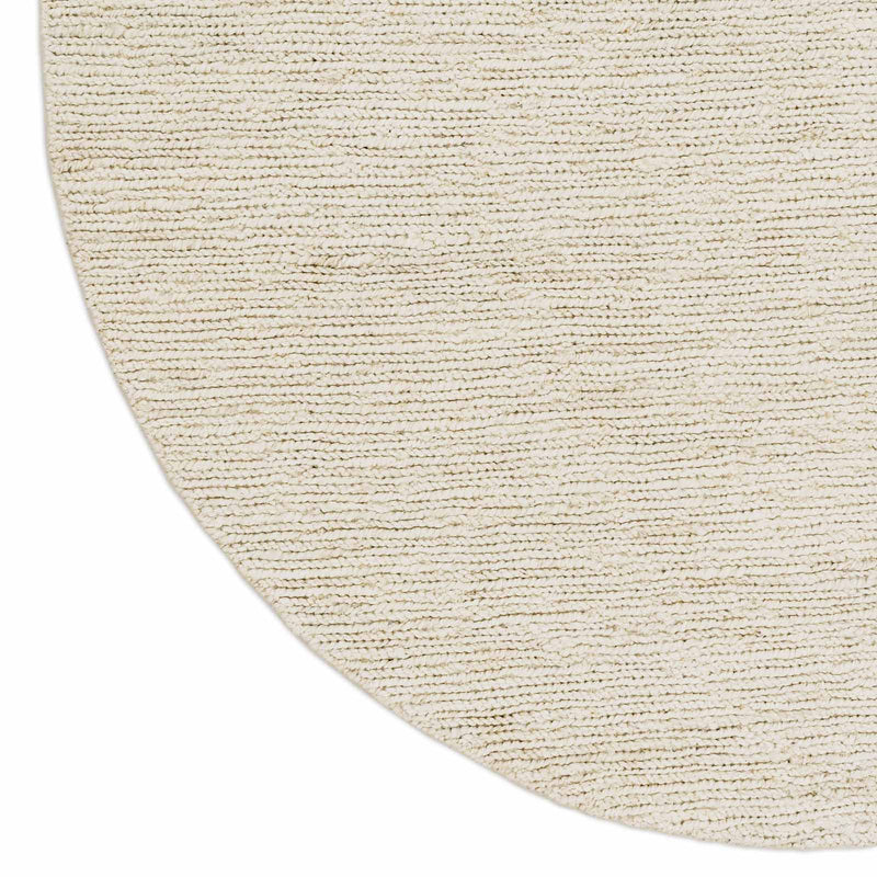 Sumak Jute Rug | Round - Sand