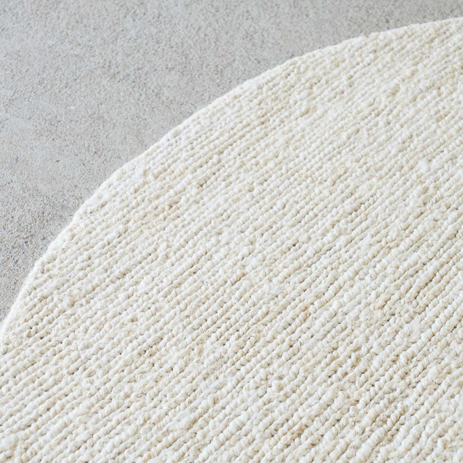 Round Rug Send Sumak Jute Rug | Round - Sand – Originals Furniture