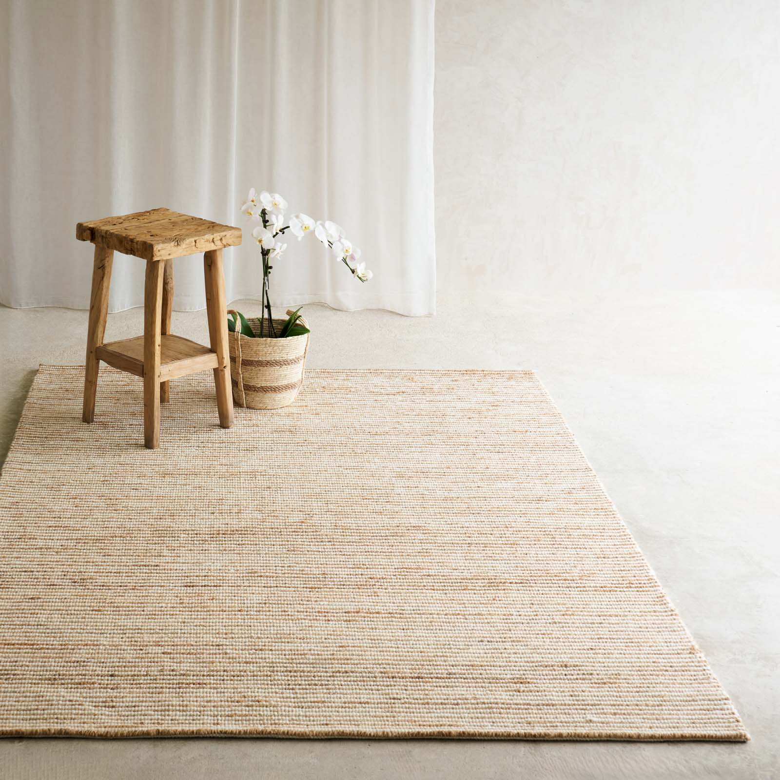 Miri Wool & Hemp Rug | Natural – Originals Furniture