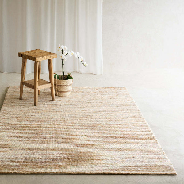 Miri Wool & Hemp Rug | Natural