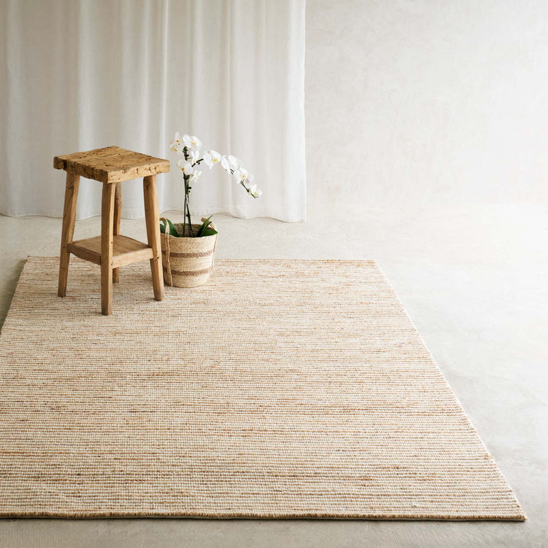 Miri Wool & Hemp Rug | Natural