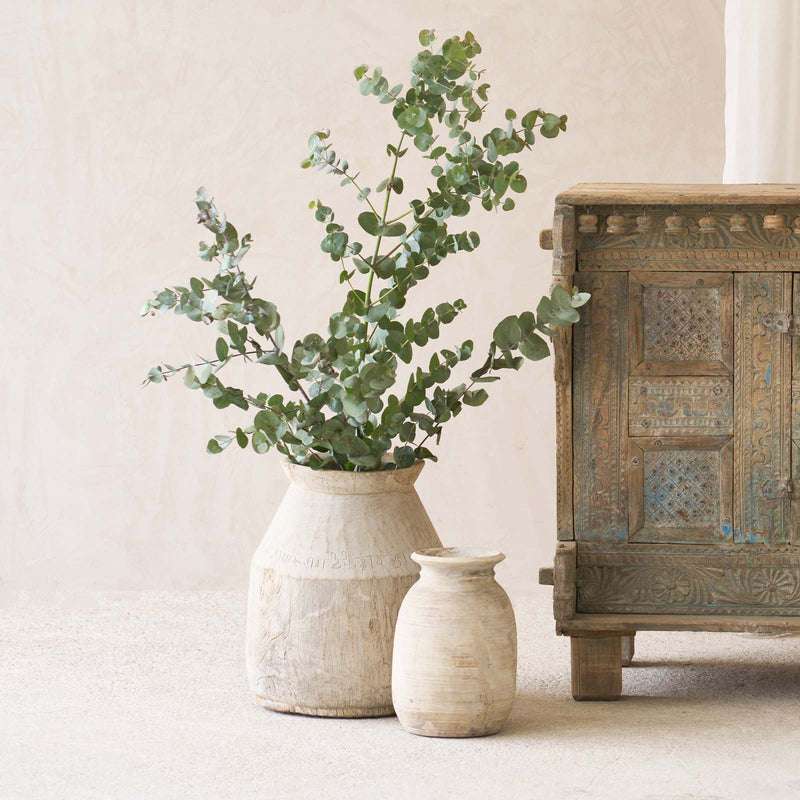Vintage Wooden Pot
