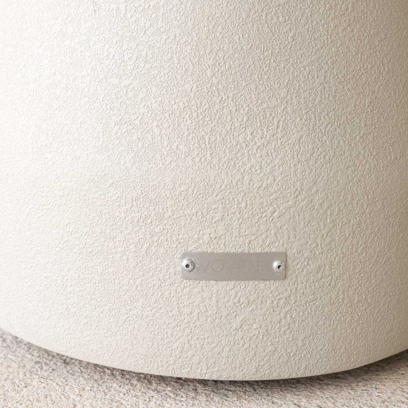 Kano Side Table | Aged Teak/Onyx