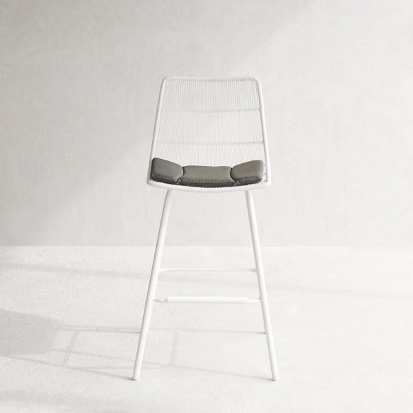 Rose Outdoor Counter Stool Seat Cushion | Dark Grey - Originals Furniture