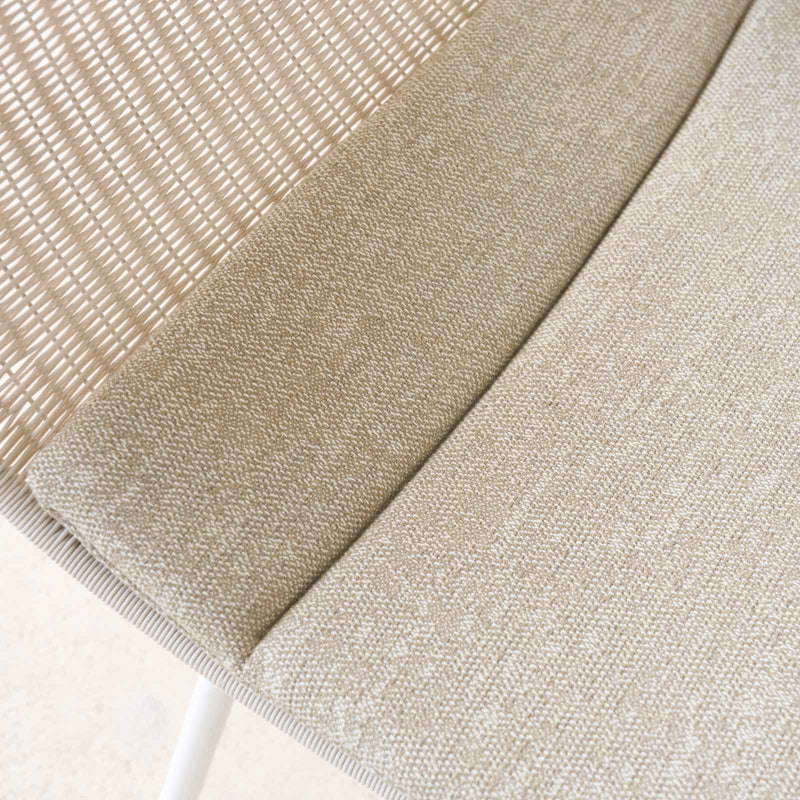 Swing Wing Chair | Chalk with Clay Cushion