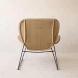 Vista Lounge Chair | Ginger/Graphite Frame with Sesame Cushions